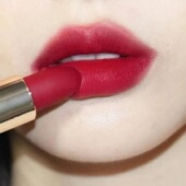 玫红色口红滋润款 学生党素颜显白正红色持久防水不易掉色不易沾杯