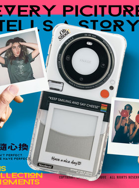 NOCOQUE新款拍立得huaweiMate70pro+P7015适用于华为复古风手机壳防摔软胶壳inns保护壳vivoX200ultra小米17