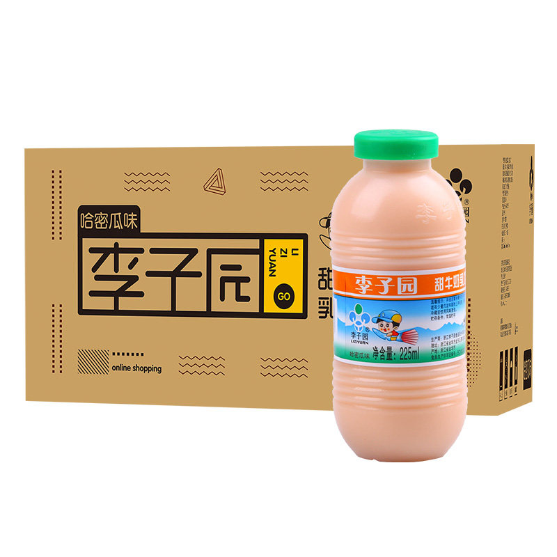 李子园哈密瓜味甜牛奶含乳饮料品225ml*20瓶整箱学生早餐牛奶批发|ruв категории кофе/хлопья/напиток, напиток, молочные напитки - от Buy2taobao.com для оказания профессиональной услуги покупки агента Taobao