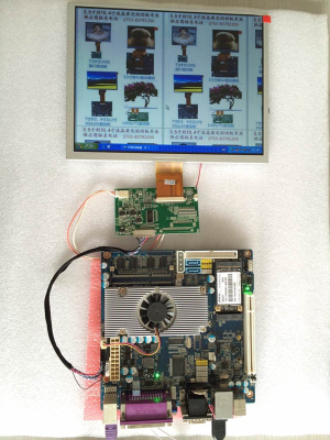 LSA40AT9001 A104SN03V1群创友达天马10.4寸RGB转LVDS信号板