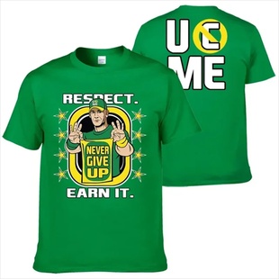 John Cena Wrestling Men's T-Shirt Summer Outdoor Sports Fit