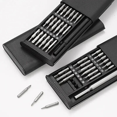 Screwdriver Set, 25 In 1 With 24 Piece Mini Pocket Screwdri