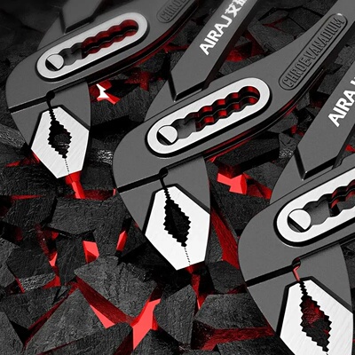 AIRAJ 8/10/12 Inch Multifunctional Adhesive Pump Pliers, Qu