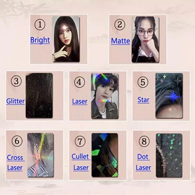 30-100 Pcs Custom Kpop Photocards Lomo Card Photo Business