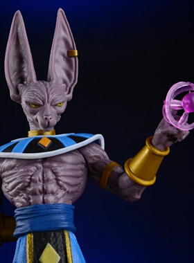 Hot 30cm Anime Figure Dragon Ball Z Beerus Super God of Des