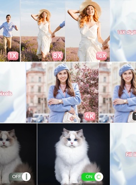 4K Digital Camera Autofocus Vlogging Camera HD 48MP with 2.