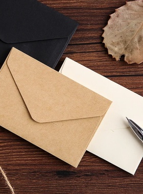 20pcs Kraft Mini Envelopes Brown Kraft Envelopes for Gift C