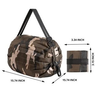1pc Foldable Shopping Bag Eco-friendly Waterproof Portable