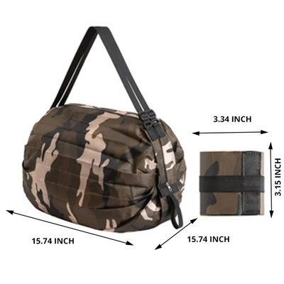 1pc Foldable Shopping Bag Eco-friendly Waterproof Portable