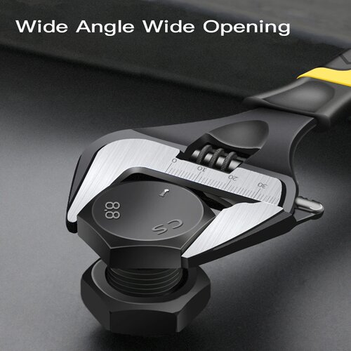 AIRAJ Adjustable Wrench Stainless Steel Universal Spanner B