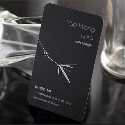 High-end Dusiness Card Customization 500g Dlack Card Paper