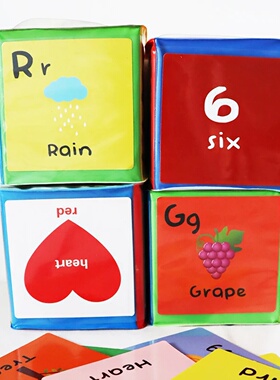 DIY Education Playing Game Dices Learning Cubes Pocket Clas