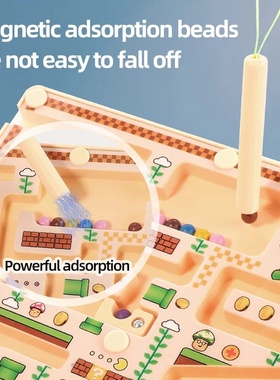 2026 HOt Children's Magnetic Maze Walking Ball Baby Concent