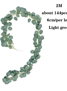 2M Artificial Eucalyptus Garland Greenery Leaves Vines Plan