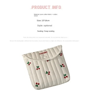 Cute Sanitary Napkins Menstruation Towel Storage Bag Portab