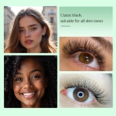 Eyelash Lashes Spacing Yelix Shape Smaller Extensio