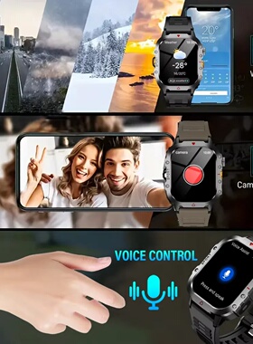 KESHUYOU Outdoor Sports Smart Watch 2.01 inch HD Screen LED