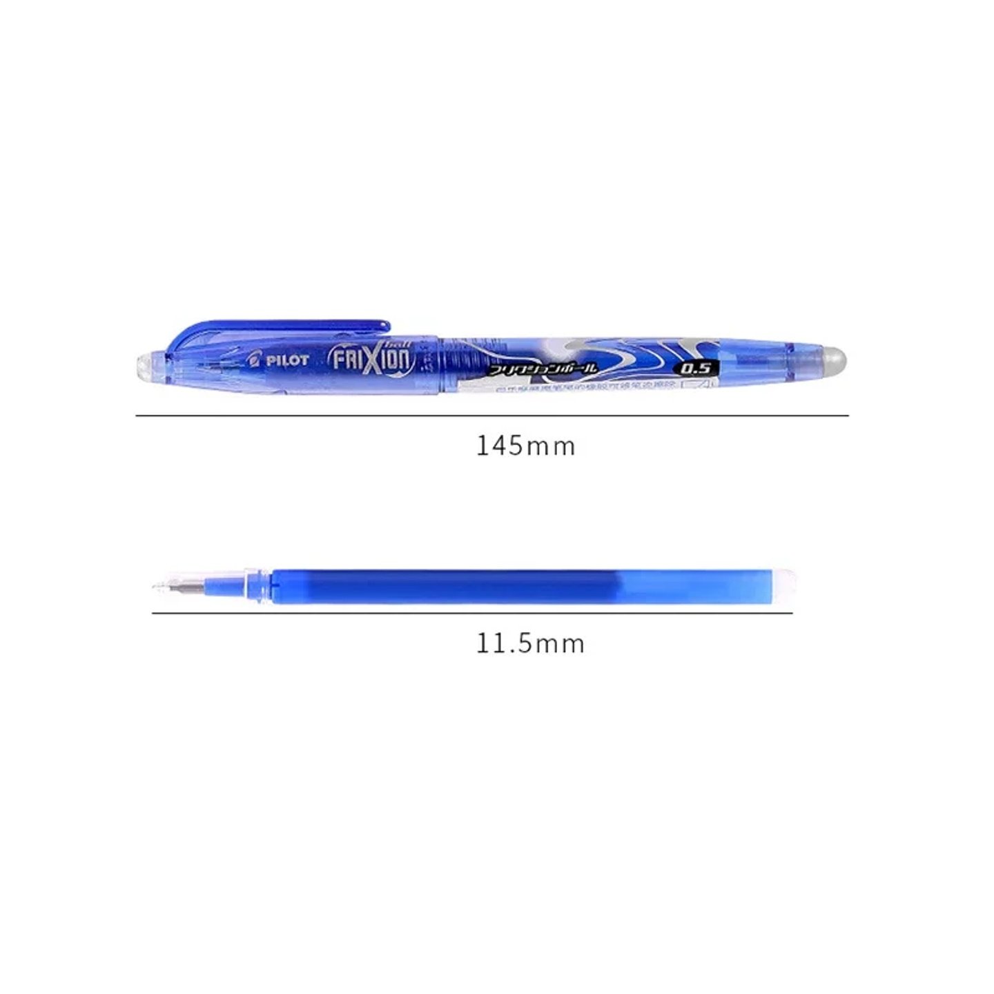 Pilot 0.5mm Erasable Gel Pen with Refills Set High-capacity