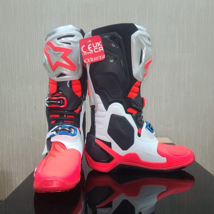 KTM 意大利A星alpinestars越野摩托车靴子T10赛车防摔骑行长靴