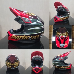 美国BELL越野摩托车头盔赛车碳纤维拉力盔MOTO-10场地竞技安全