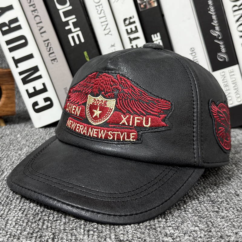 刺绣鸭舌帽中青年时尚棒球帽