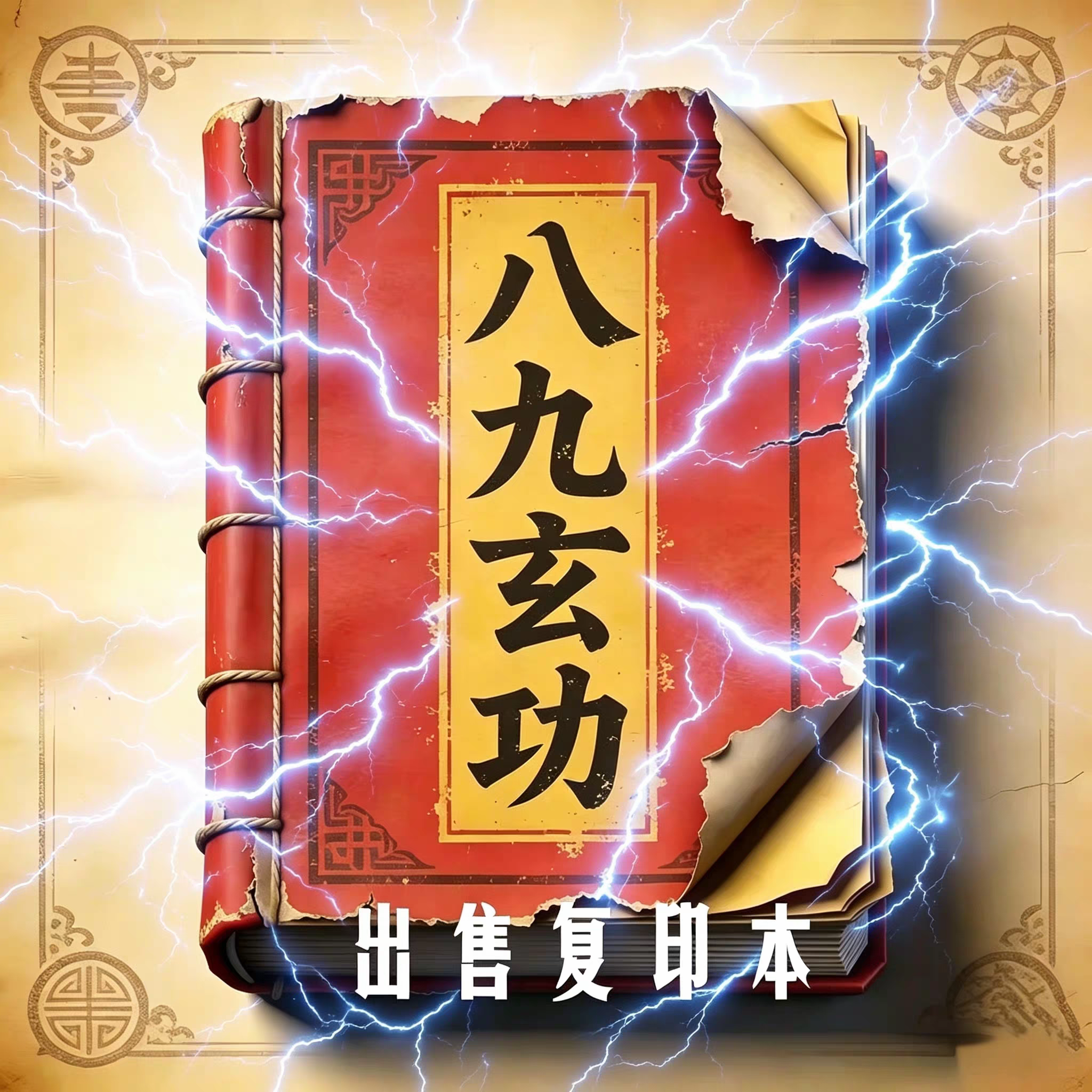 绝版古籍《八九玄功》出售复印本书法绘画字帖 收藏书法 练字字帖