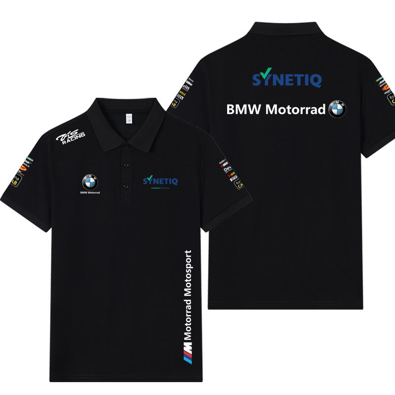 适用于BMW motorrad摩托车宝马短袖POLO衫T恤男motogp厂队骑行服