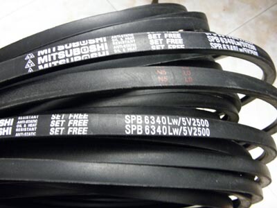 三之星MITSUBOSHI三角带空调机皮带SPB5800LW,SPB5680LW/5V2240