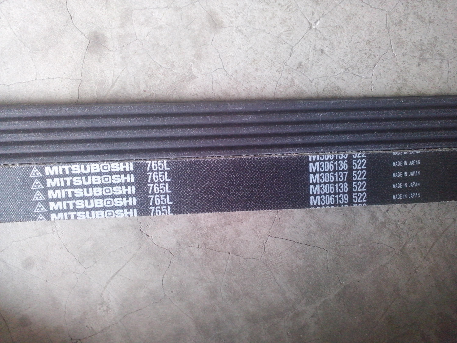 多楔带1150PL,380PL,390PL,410PL,425PL,450PL日本MBL多沟带