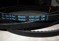 XPB1280/5VX510齿形带,XPB1320盖茨GATES空压机皮带