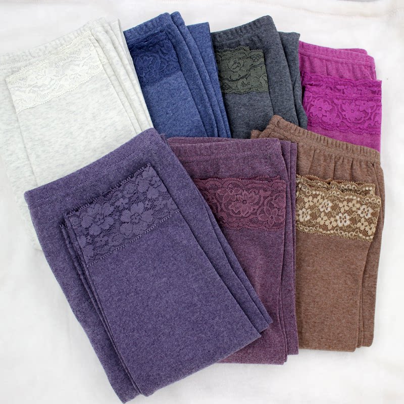 Pantalon collant simple en coton - Ref 757217 Image 1