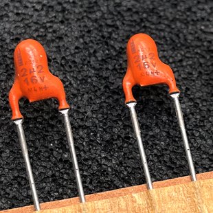 飞利浦 VISHAY BC 2.2uf 16v 16v2.2uf 225 橙色 发烧音频 钽电容