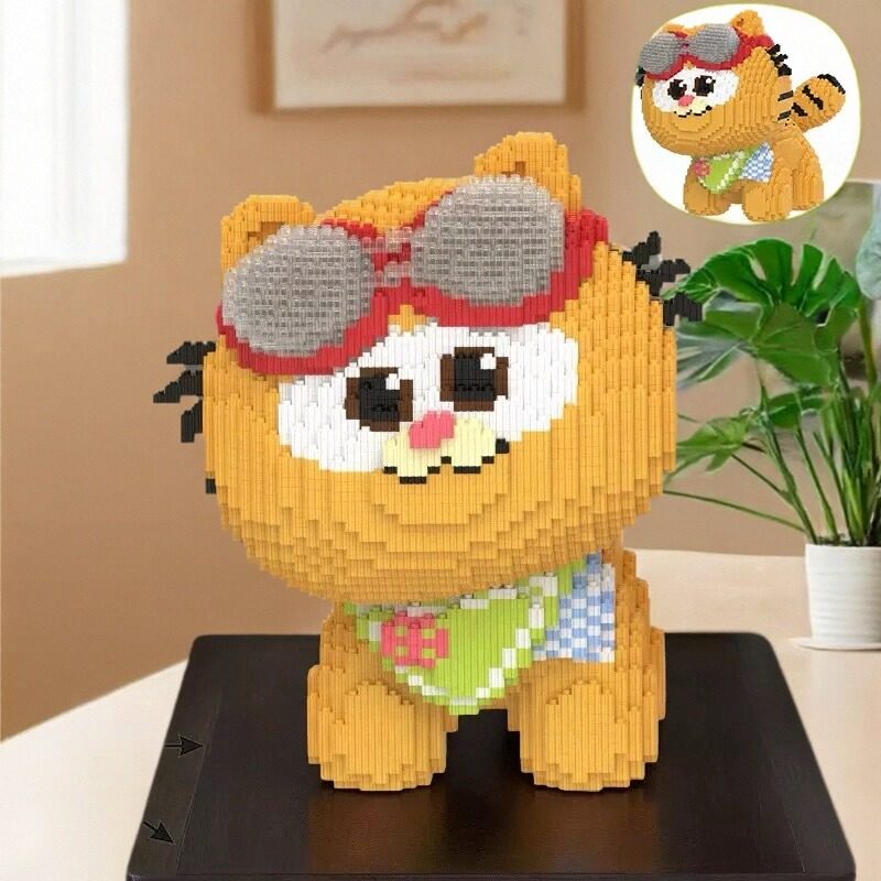 加菲猫积木拼图益智玩具