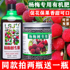 杨梅树专用肥料有机复合肥果树肥料通用型坐果膨大保花保果颗粒肥