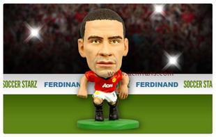 曼联球星公仔 里奥.费迪南德 SoccerStarz