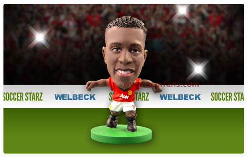 曼联球星公仔 维尔贝克 SoccerStarz 足球人偶模型