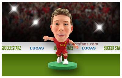 利物浦球星公仔 卢卡斯 足球人偶模型 SoccerStarz