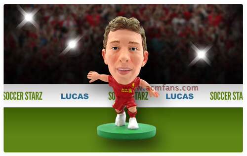 利物浦球星公仔 卢卡斯 足球人偶模型 SoccerStarz