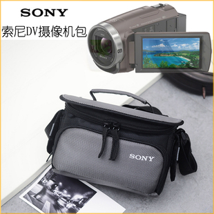 适用索尼DV摄像机包适用HDR-CX405 cx450 406E收纳J410收纳包