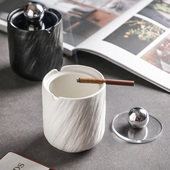 创意个性 烟灰缸带盖子防灰飞防风简约烟缸高级感家用客厅办公室酒