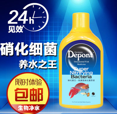 Depont德邦硝化细菌 分解残饵粪便降解阿莫尼尔亚硝酸盐净化水质