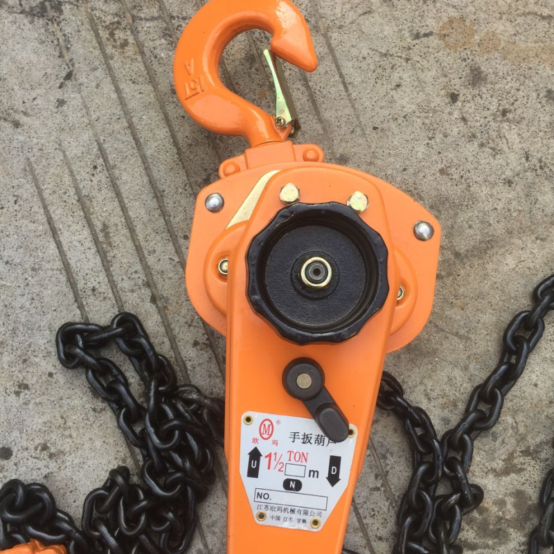 链条手扳葫芦 江苏欧玛手扳葫芦 电力牵引葫芦 海鸥手板葫芦1.5t3