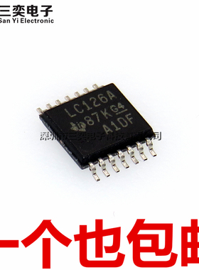 SN74LVC126APWR SN74LVC126APW 丝印LC126A TSSOP14贴片 原装正品