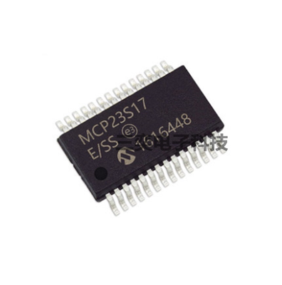 原装正品 MCP23S17-E/SS T-E/SO 接口16位I/O口扩展器 贴片SSOP28