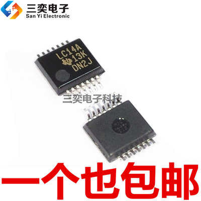 SN74LVC14APWR SN74LVC14ADBR丝印：LC14A 线路驱动器IC 原装正品
