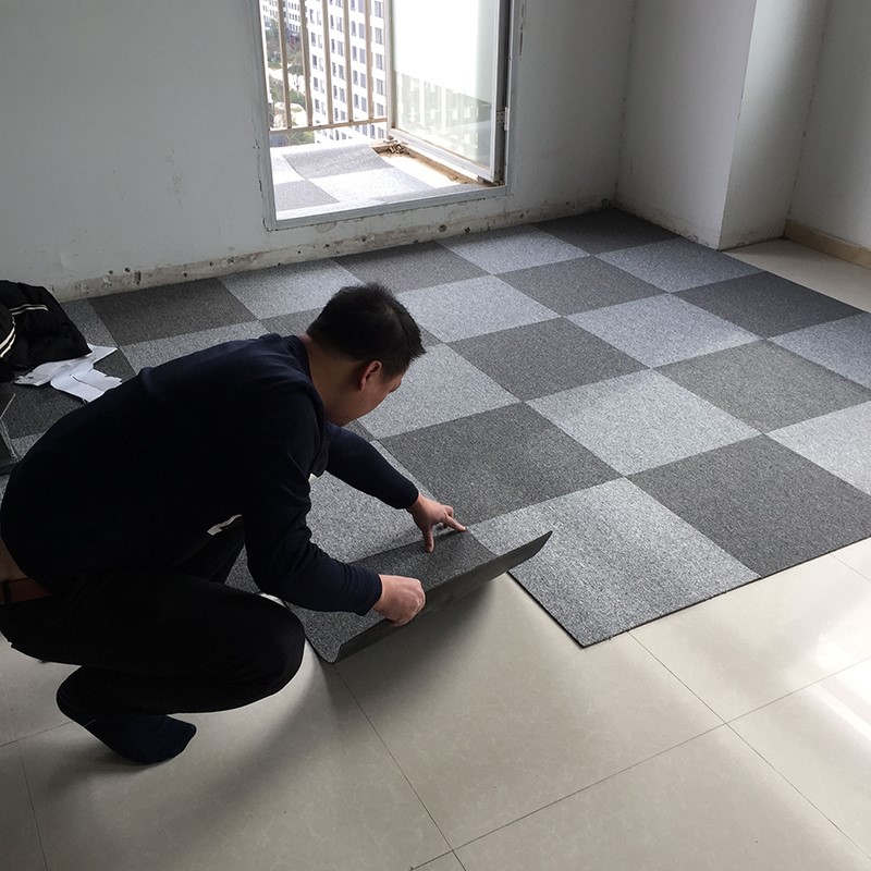 拼接地毯毛坯房公司便利店地垫旅店单位宿舍环保会客厅方格会客室在类目 居家布艺, 地毯中 - 来自Buy2taobao.com提供专业的淘宝代购服务