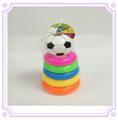 层层叠宝宝早教益智彩虹塔套圈圈叠叠乐玩具宝宝儿童婴幼儿七彩堆