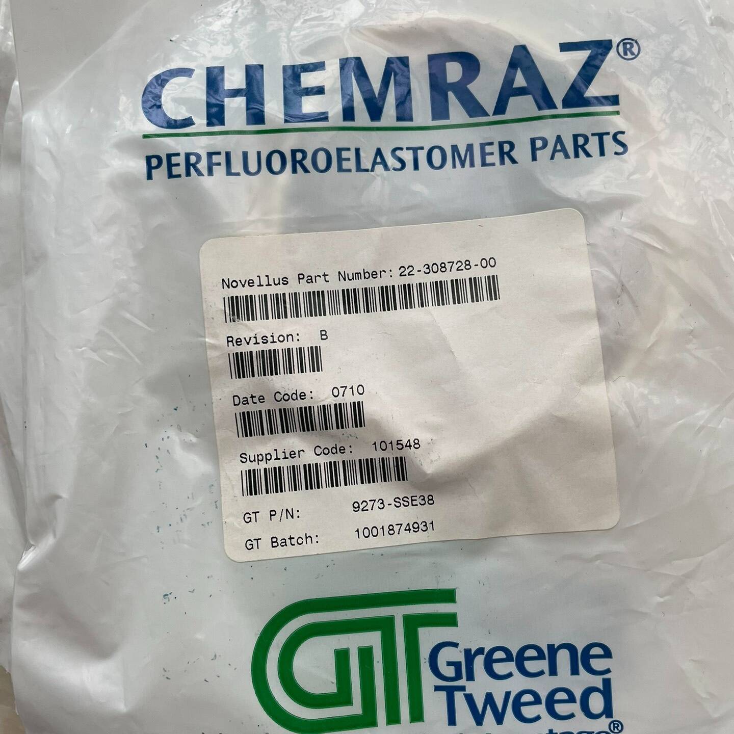 [议价]CHEMRAZ NOVELLUS PART NUMBER:2