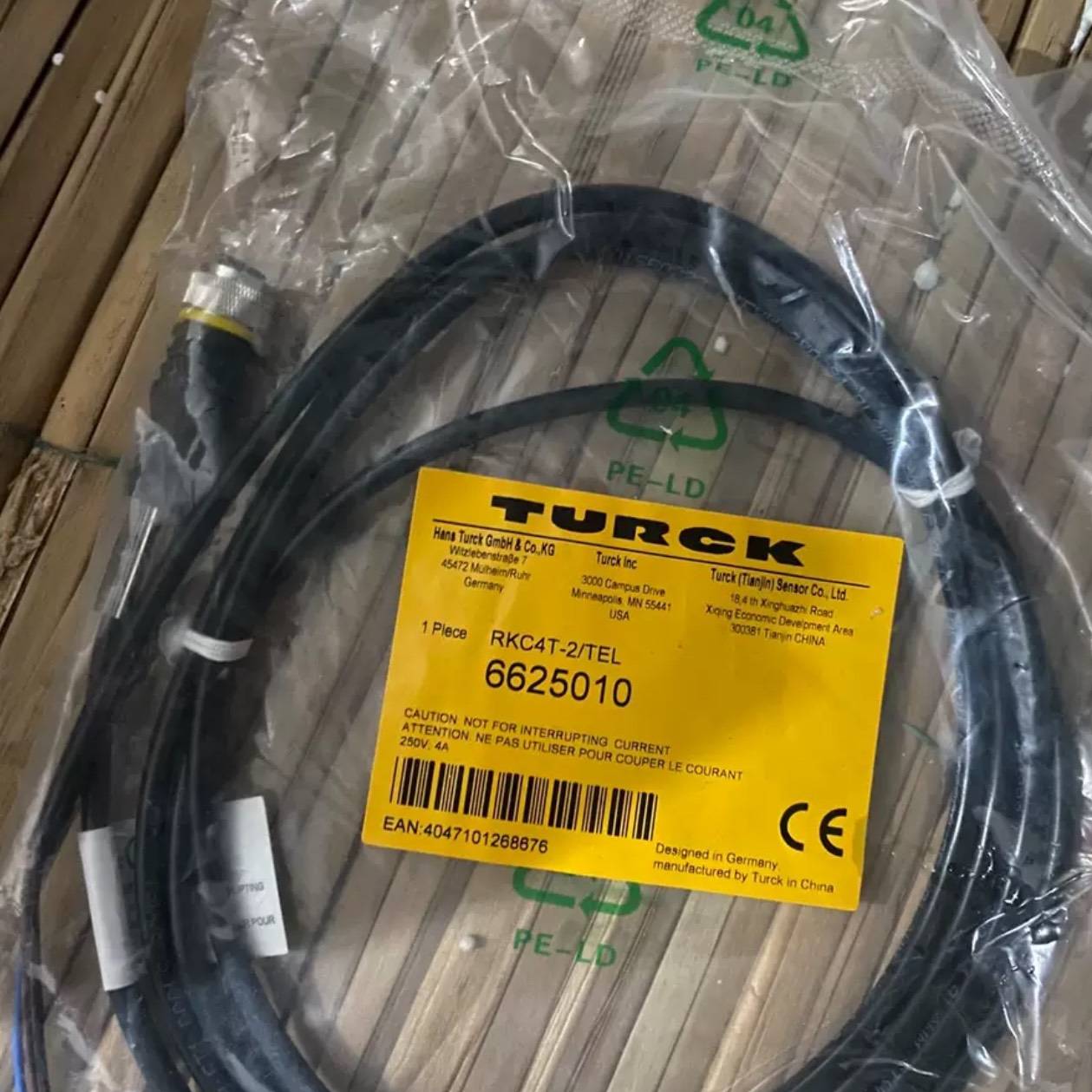 RKC4T-2/TEL图尔克传感器连接线 RKC4T-2/T