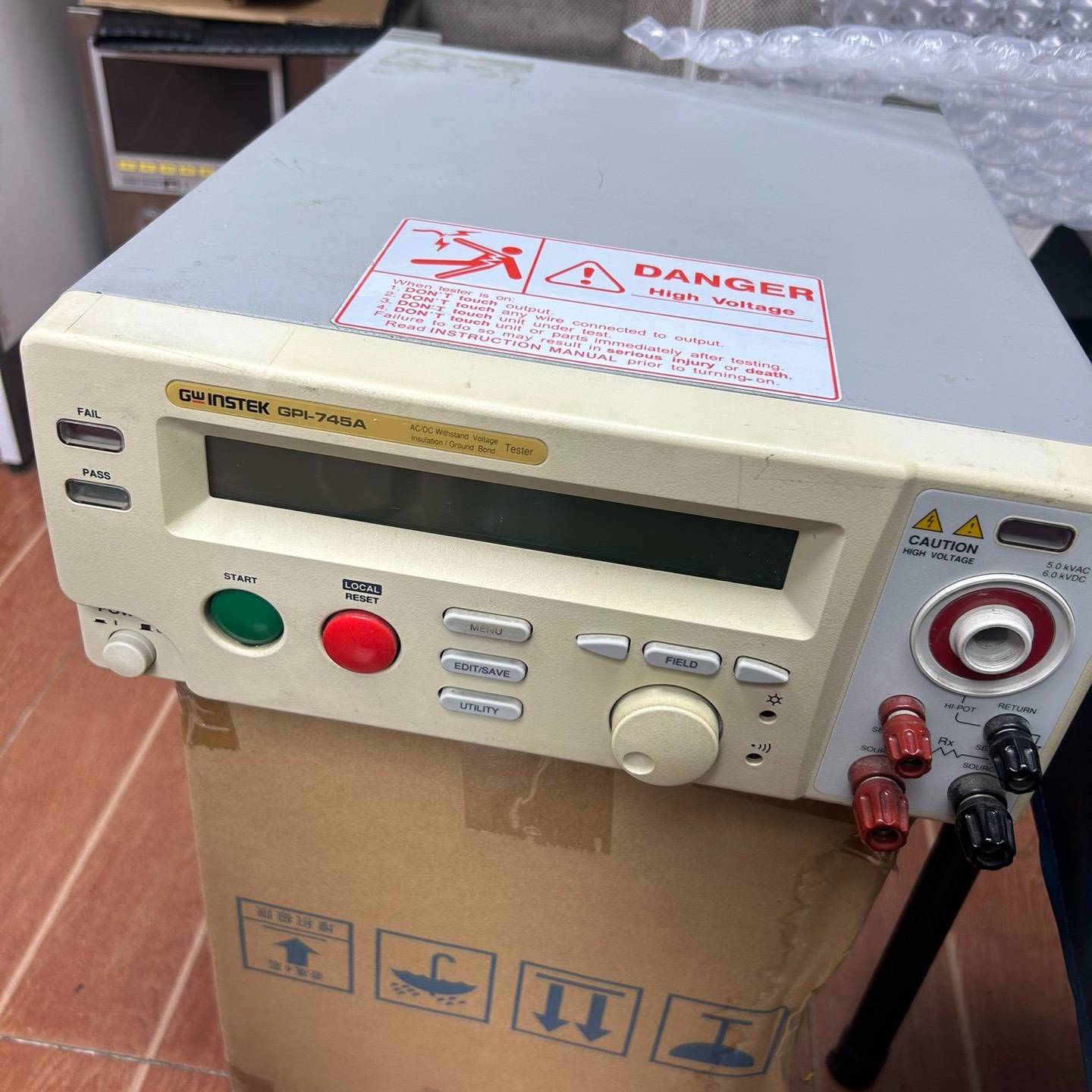 [议价]便宜处理固伟安规测试仪GPI-745A，上电